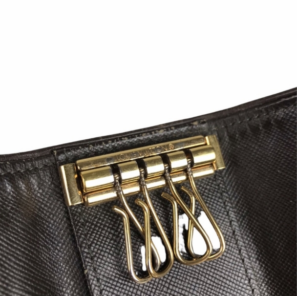 Authentic Louis Vuitton Mini Lin Monogram Key Case - Picture 5 of 6